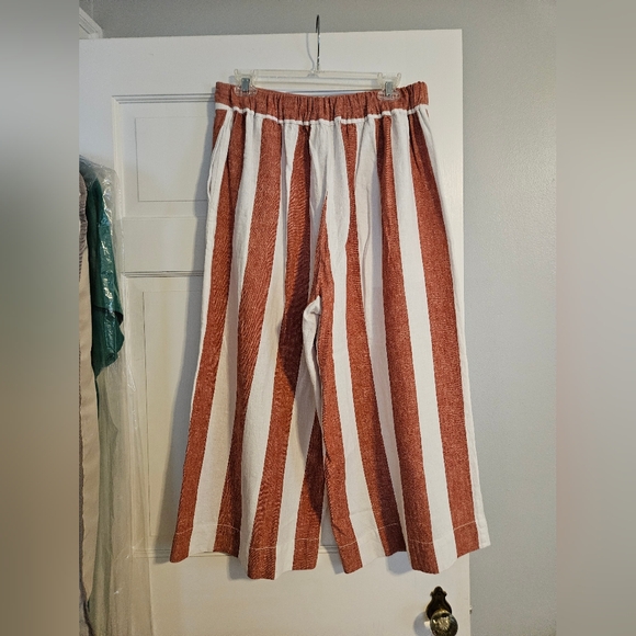 Madewell Huston Pull-On Crop Pants NWOT - Picture 3 of 4